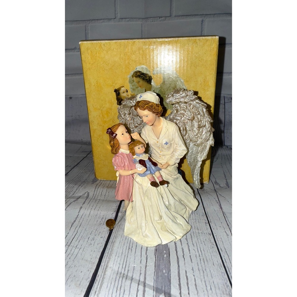Boyds Charming Angels Florence Guardian of Nurses Figurine 4016628 Enesco 2010